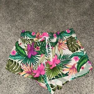 Hurley Tropical Leaf and Flower Shorts